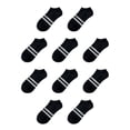 thumbnail image 1 of Minnieouse Calcetines para hombre de tela de algodón de primera para una comodidad Calcetines atléticos para los tobillos Calcetines deportivos Negro 10Conjunto, 1 of 6