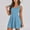 Blue, variant on Womens Tennis Dress with Built in Shorts Workout Rompers Golf Athletic Jumpsuits for Women with Pockets