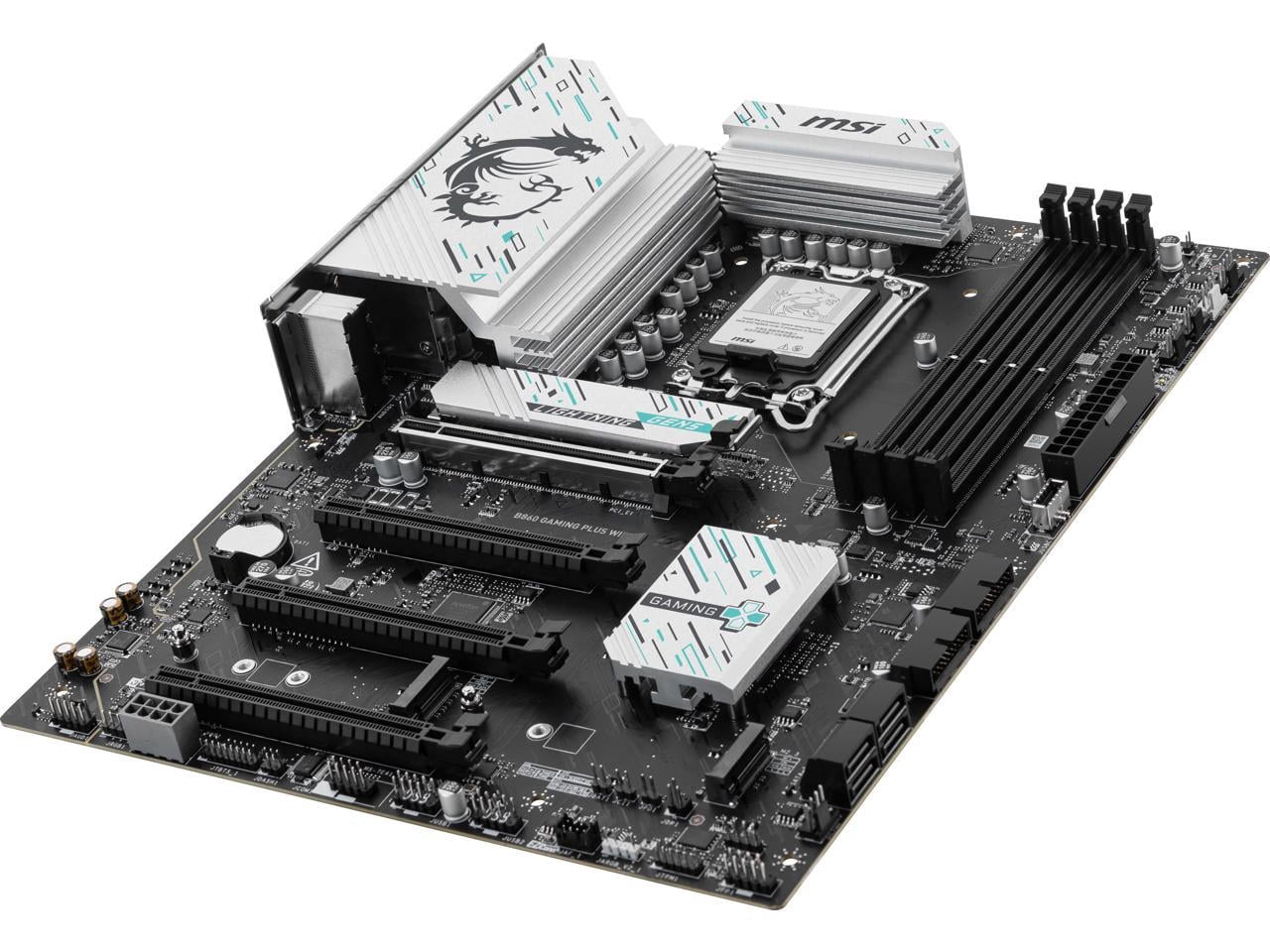 MSI B860 GAMING PLUS WIFI Gaming Desktop Motherboard - Intel B860 Chipset - Socket LGA-1851 - ATX (b860gpluswifi)
