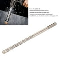 thumbnail image 3 of Electric Hammer Bit, Impact Resistance Cross Drill Bit Multipurpose  for Home Improvement for Concrete Wall Drilling, 3 of 7