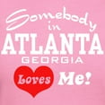 thumbnail image 3 of CafePress - Somebody In Atlanta Loves Me Women's Dark T Shirt - Women's Traditional Fit Dark T-Shirt, 3 of 4