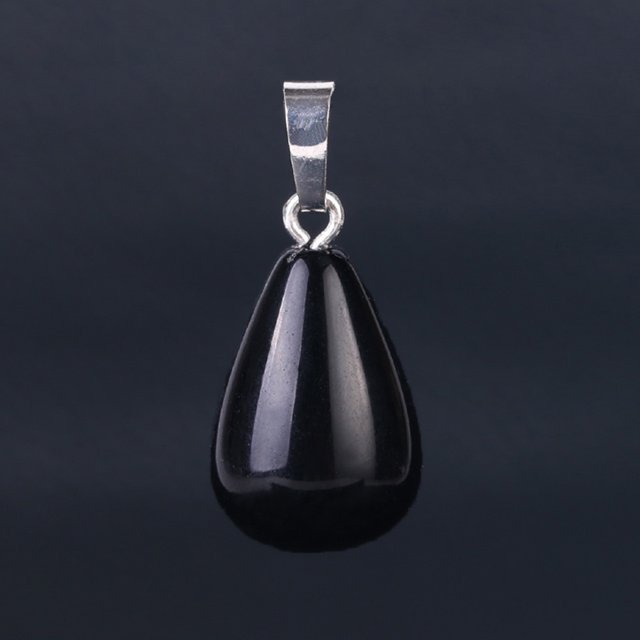 Pendentif Goutte d'Eau Forme Poire Pendentifs Simples pour Collier Femmes Bijoux