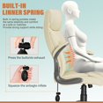thumbnail image 7 of Ergonomic Office Chair, Comfy Computer Desk Chair, (White), 7 of 7