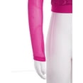 thumbnail image 7 of Doomiva Kids Girls Jazz Hip Hop Latin Dance Outfits Shiny Sequins Crop Tops with Harem Pants Tracksuit Hot Pink 6, 7 of 7