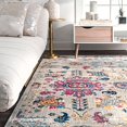 thumbnail image 4 of nuLOOM Vintage Gilda Silver 4' x 6' Area Rug, 4 of 4