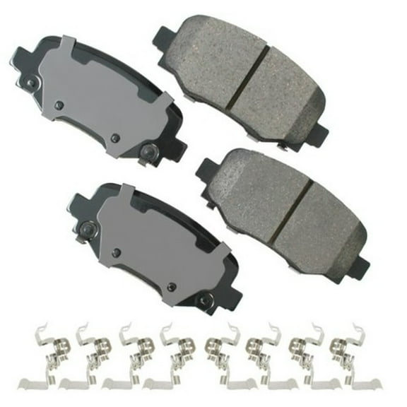 Akebono ProACT ACT1734 Ultra-Premium Ceramic Disc Brake Pads Fits select: 2014-2021 JEEP CHEROKEE, 2015-2017 CHRYSLER 200