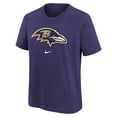 thumbnail image 2 of Youth Nike Purple Baltimore Ravens Primary Logo Legend T-Shirt, 2 of 3