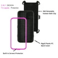 thumbnail image 6 of GoldCherry for iPhone 12 Mini Case,Built-in Screen Protector Heavy Duty Full-Body Rugged Holster Armor Case [Belt Clip][Kickstand] for for iPhone 12 Mini 5.4 Inches(Purple), 6 of 6