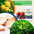 thumbnail image 6 of Fruit & Veggie Wash Powder, Natural Organic Produce Cleaner for Pesticides & Wax Removal, Gentle Enough for Baby Food, Fruit vegetable wash,Single Ingredient, 50 Washes, 4.2oz (120g), 6 of 7