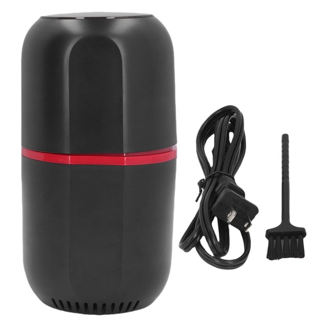150W Powerful Electric Coffee Grinder with 4.2oz/120L Large Capacity, Stainless Steel Blade, One-Touch Operation, Safety Lock & Transparent Lid - Ideal for Cold Brew, French Press, Pour Over & Mocha,