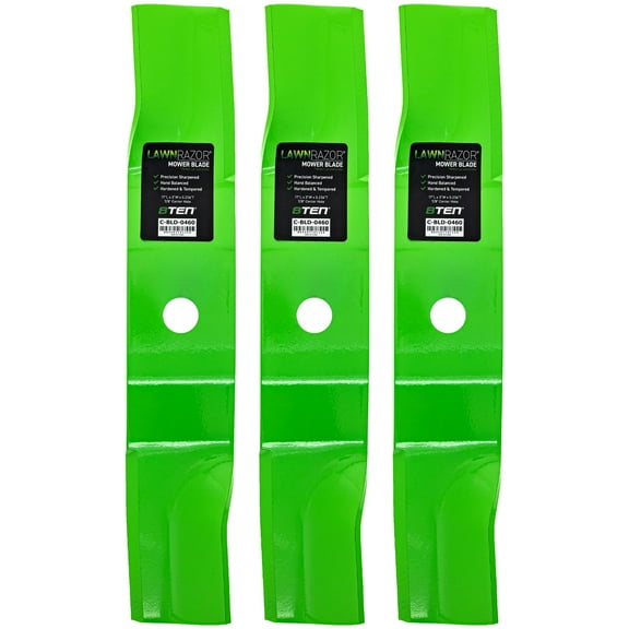 LawnRAZOR Blade for John Deere Z920R 48-inch Deck TCU30315 High Lift 3 Pack 810-CBL2682D