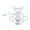 White, variant on Gaming Wheel for Gamepad Mobile Joystick Controller Mini Steering Wheel Replacement Racing Game Steering Wheel