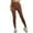 Yoga 122#Coffee, variant on Yoga Pants Women High Waisted Seamless for Push up Non See Through Compression Pants Stretchy Fit Running S