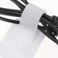 thumbnail image 4 of Miangastore Attaches de Cordon Polyester Blanc 40 Pcs 3.54x1.10x0.04 Po, 4 of 8