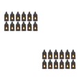 thumbnail image 1 of Transemion 2x Black Stylish And Small Decorative Lanterns For Delightful Home Décor Flickering Candlelight black-12PCS 2Set, 1 of 6
