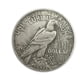 thumbnail image 2 of Moneda conmemorativa 1925 con forma de cabeza de libertys, 39 mm, bañada en plata, 2 of 2