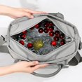 thumbnail image 2 of Bolsa de Almuerzo para Mujeres/Hombres Gran Caja de Almuerzo Aislada con Correa de Hombro Ajustable, 2 of 12