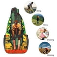 thumbnail image 6 of Chainsaw Man Sling Bag Crossbody Sling Backpack Chest Bag Daypack Purses Shoulder Bag For Women Men Travel Hiking, 6 of 7