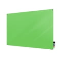 thumbnail image 1 of HMYSN34GN Ghent Glassboards Harmony Markerboard Square Corners Glass Whiteboard 3'H x 4'W, Green, 1 of 5