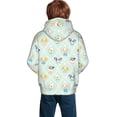 thumbnail image 2 of KLL Unisex Kids Boys Girls Hooded Pocket Pullover Hoodies-Different Breeds of Dogs, 2 of 6