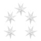 thumbnail image 2 of 5 lámparas de papel navideñas con forma de estrella, decoraciones colgantes para bodas, fiestas, bares y escaparates. Pantallas de papel con forma de estrella., 2 of 6