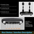 thumbnail image 2 of Mistaha Wireless Bluetooth Karaoke Set with Dual Wireless Bluetooth Microphone for Smart TV/Set-top Box/Computer/Smart Phone, 2 of 8