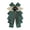 Green, variant on Vintage Multi-Layer Bow Accessory, 2-in-1 Convertible Crystal Bowknot – Elegant Formal Collar Decor for Wedding, Party, Business & Dress Up (Green)
