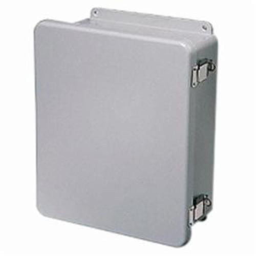 Stahlin J1614HPL Enclosure, 14 in W x 6 in D x 16 in H, NEMA 4X, Fiberglass Reinforced Polyester