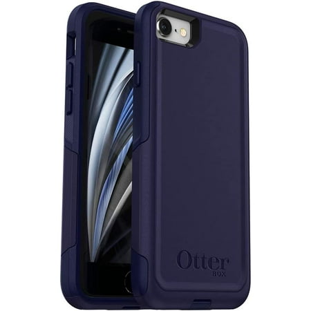 OtterBox Commuter Series Case for iPhone SE (3rd and 2nd gen) and iPhone 8/7, Indigo Way