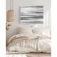 thumbnail image 3 of Gray White Wall Art for Living Room,Canvas Picture Wall Decor for Bathroom Bedroom,Vintage Country Abstract Gradient Mottled Painting Artwork for Office Kitchen Hallway Dining Room Home Decor 12"x16", 3 of 8