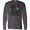 Charcoal Grey, variant on Inktastic Autism Awareness Acronym Long Sleeve T-Shirt