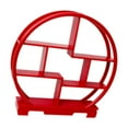 thumbnail image 4 of jifeng Wooden Dessert Display Shelf Cabinets Rack for Pastry Carving Crafts Desktop red, 4 of 9