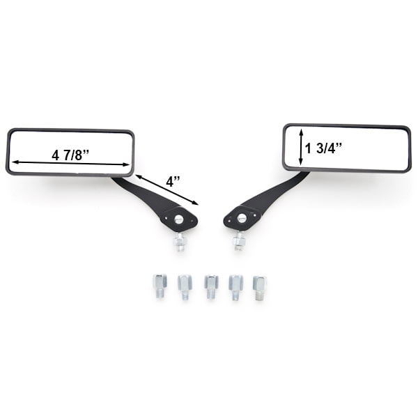 Custom Rear View Mirrors Pair For Yamaha XS 360 400 500 650 750 850 900 1100