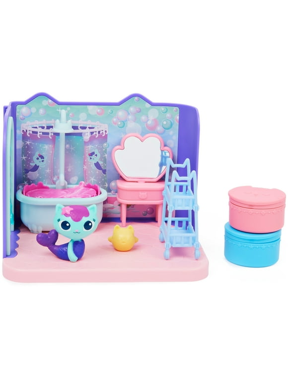Gabbys Dollhouse, MerCats Primp and Pamper Bathroom