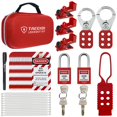 thumbnail image 1 of Kit de etiquetado de cerraduras TAEGIQI Electrical S01 con candados, 1 of 8