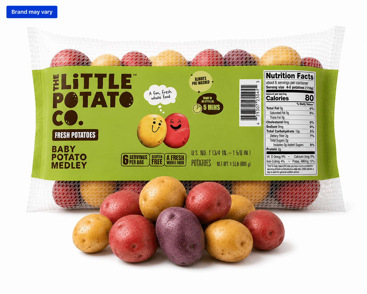 Fresh Medley Petite Potatoes , 1.5 lb Bag