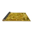 thumbnail image 2 of Ahgly Company Indoor Square Animal Yellow Traditional Area Rugs, 8' Square, 2 of 4