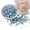 No. 10 light blue, variant on 150Pcs Artificial Pearls for Art Craft Bride Headpieces 3-8MM Small Sew on Pearls Beads with Holes for Jewelry Making