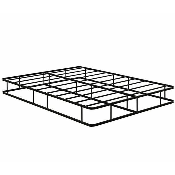 Shreya Low Profile Steel Slat Bed Frame, Use the fixing screw and