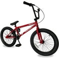 thumbnail image 6 of WonderWheels 20" BMX Steel Frame V-Brake One Piece Crank Alloy Rims 36H - Red, 6 of 8