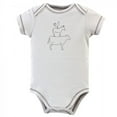 thumbnail image 6 of Touched by Nature Organic Cotton Bodysuits 5pk, Farm Friends, 12-18 Months, 6 of 6