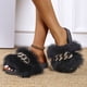 thumbnail image 1 of Zapatillas de lana de moda europea y americana, zapatillas de casa con chanclas Wmkox8yii  hj789, 1 of 4