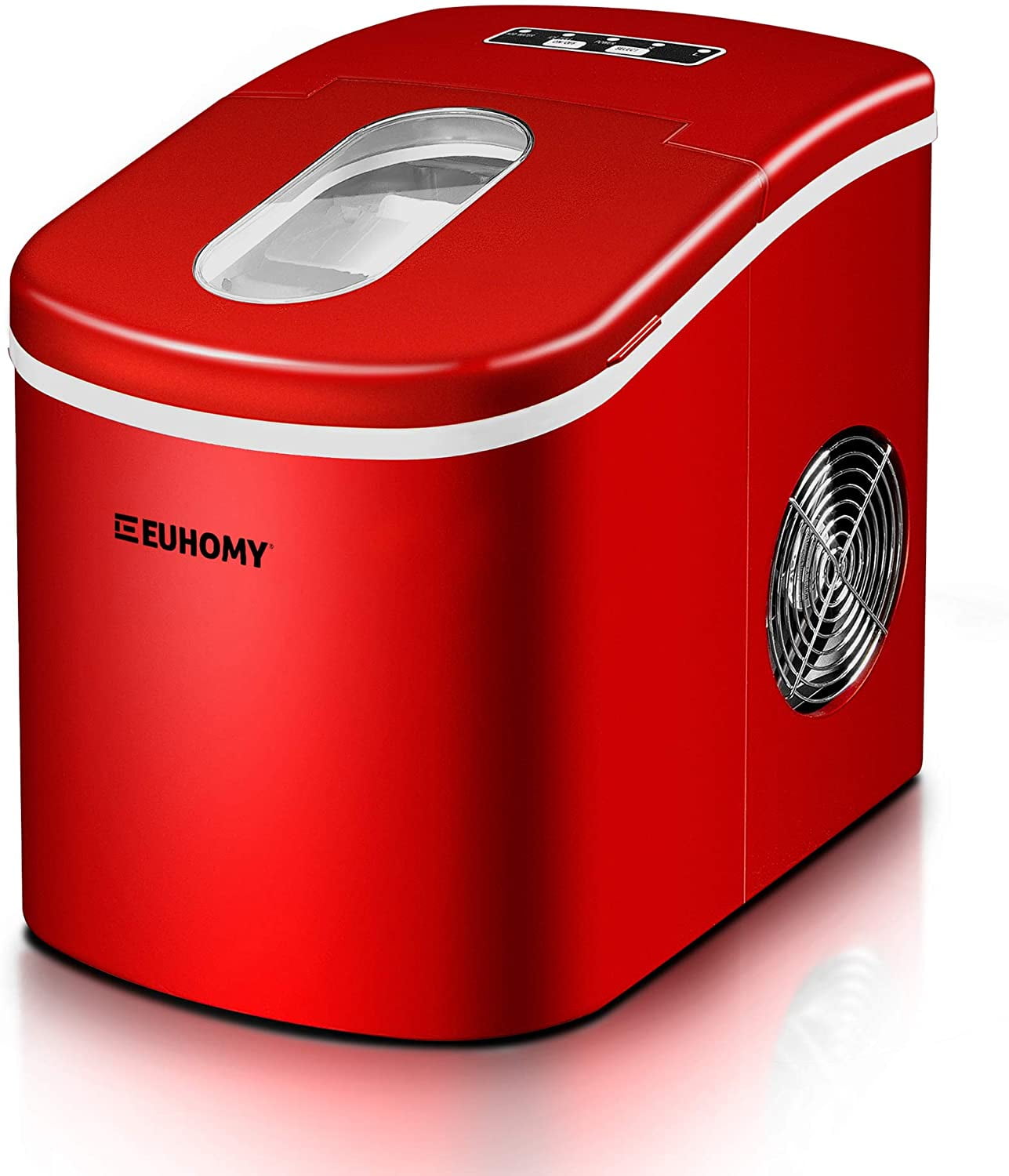 Euhomy ‎IM-F Countertop Ice Maker Machine with Ice Scoop and Basket - Blue