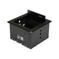 thumbnail image 2 of StarTech.com Conference Table Cable Management Box - Table Top - Conference Room AV - Conference Table Connectivity Box (BOX4CABLE), 2 of 6