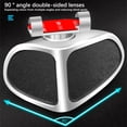 thumbnail image 6 of ddioayh Car Blind Spot Mirror Front and Rear Wheel Auxiliary Rearview Double-sided Wide Angle Mirror 360 Degree Adjustable Mirror HD Glass Convex Mirror for Any Car,Van,Suv and Trucks, 6 of 9