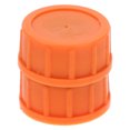 thumbnail image 1 of SKISUNO 2Pcs Universal Lawn Mower Gas Cap Replacement in Orange with Rubber Gasket for Leak Protection, 1 of 8