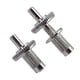 thumbnail image 2 of Puente de guitarra eléctrica Sunnimix 4 Ancjes Puente de Guitarra Color plata, negro Stud, 2 of 8