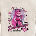 thumbnail image 3 of Monster High - Draculara - Toddler And Youth Crewneck Fleece Sweatshirt, 3 of 5