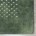 thumbnail image 4 of Rugsotic Carpets Handmade Rugs Hand Knotted Loom Rectangle 3'x5' Green Silk Mix for Indoor Use, 4 of 5