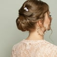 thumbnail image 2 of WORGEOUS 2 Count Plants Bud Artificial Flower Bride, 2 of 8